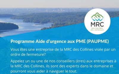 Programme Aide d’urgence aux PME (PAUPME)