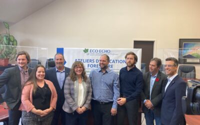 Annonce de financement d’un projet d’Éducation forestière communautaire à l’organisme Campus environnemental de l’Outaouais.