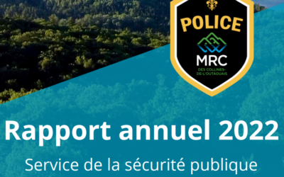 RAPPORT ANNUEL 2022 – SÉCURITÉ PUBLIQUE
