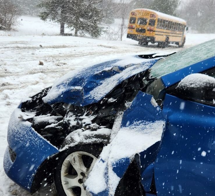 CHELSEA | COLLISION INVOLVING A SCHOOL BUS