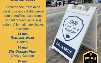 ACTIVITÉ CAFÉ AVEC UN POLICIER | SUR LA ROUTE